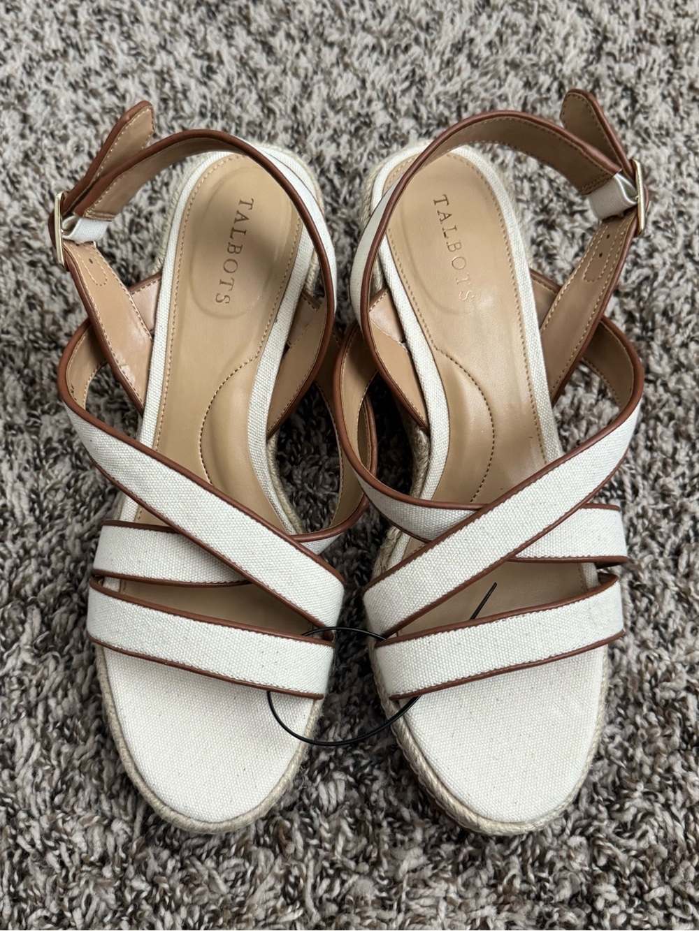 Talbots  Espadrille Wedge Sandals